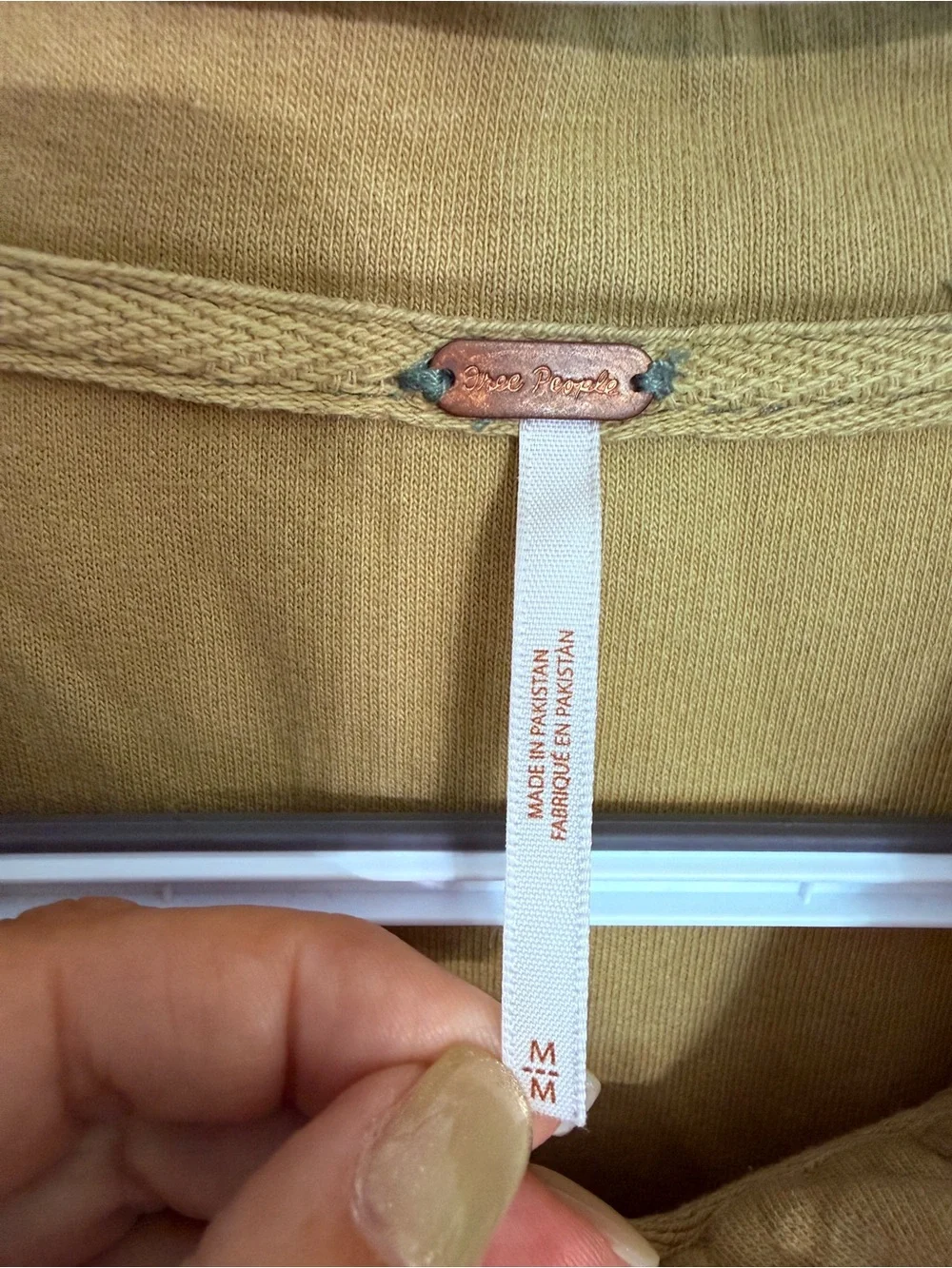 Free People Ruby Jacket Size Medium Tan 25643